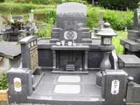和洋折衷墓石 宮下家